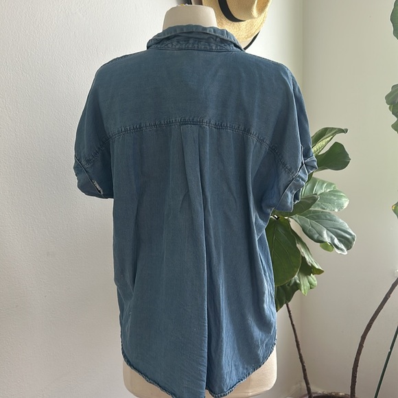 Lucky Brand denim Button Down Shirt - Picture 3 of 4
